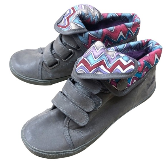 Blowfish Machiko Malibu Fold Over Patterned Colorful Casual Shoes - Picture 5 of 13